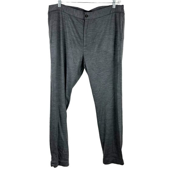 Peter Millar Collection NWT Excursionist Wool Jogger Pants Grey Men's Size XL - Picture 1 of 10